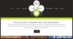 Desktop Screenshot of platdujourco.com